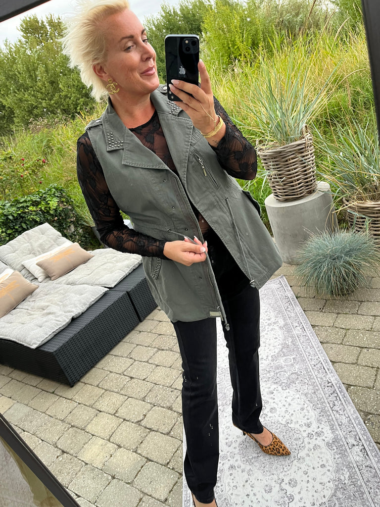 LECOCO 12743 Vega Moe vest army