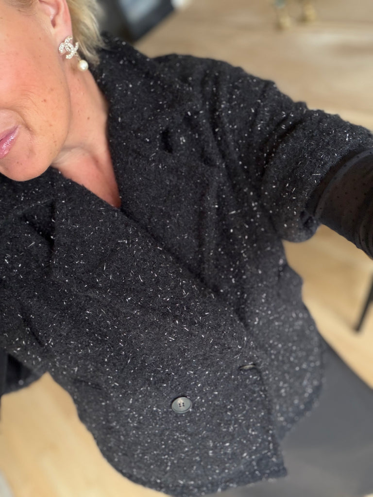 By Engbork Edith jakke SS black