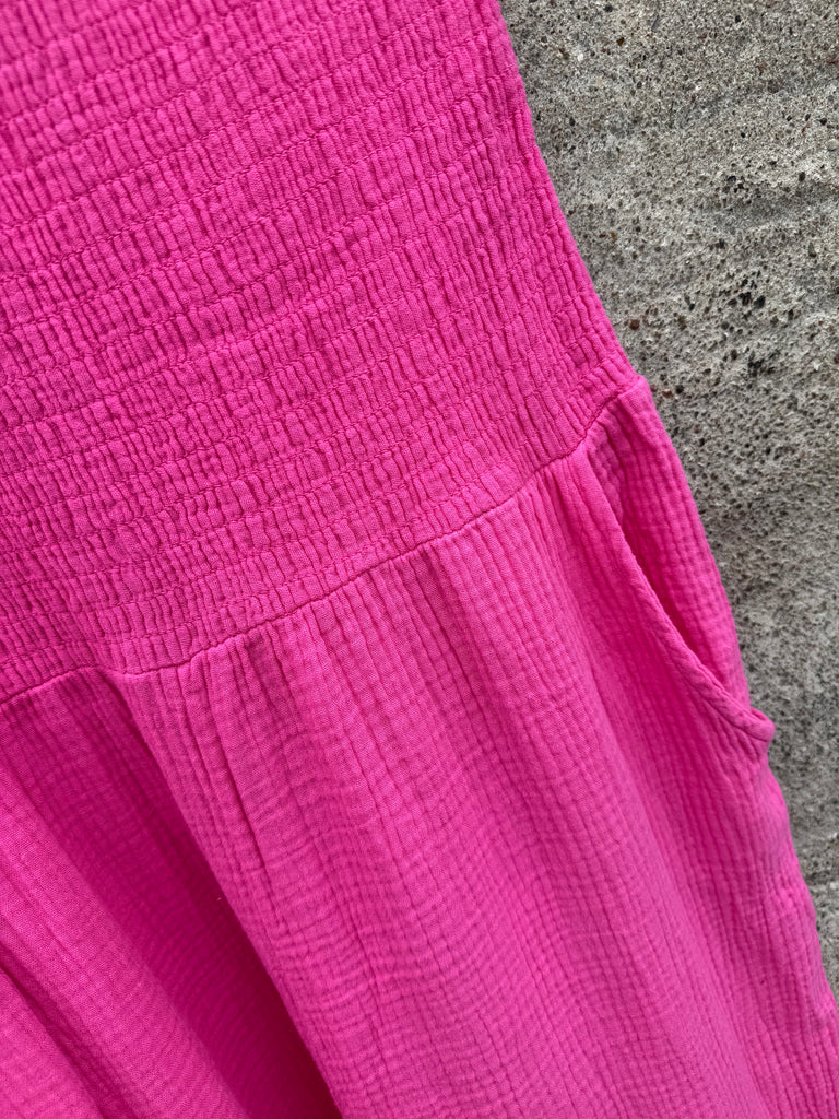 By Engbork Bali jumpsuit pink