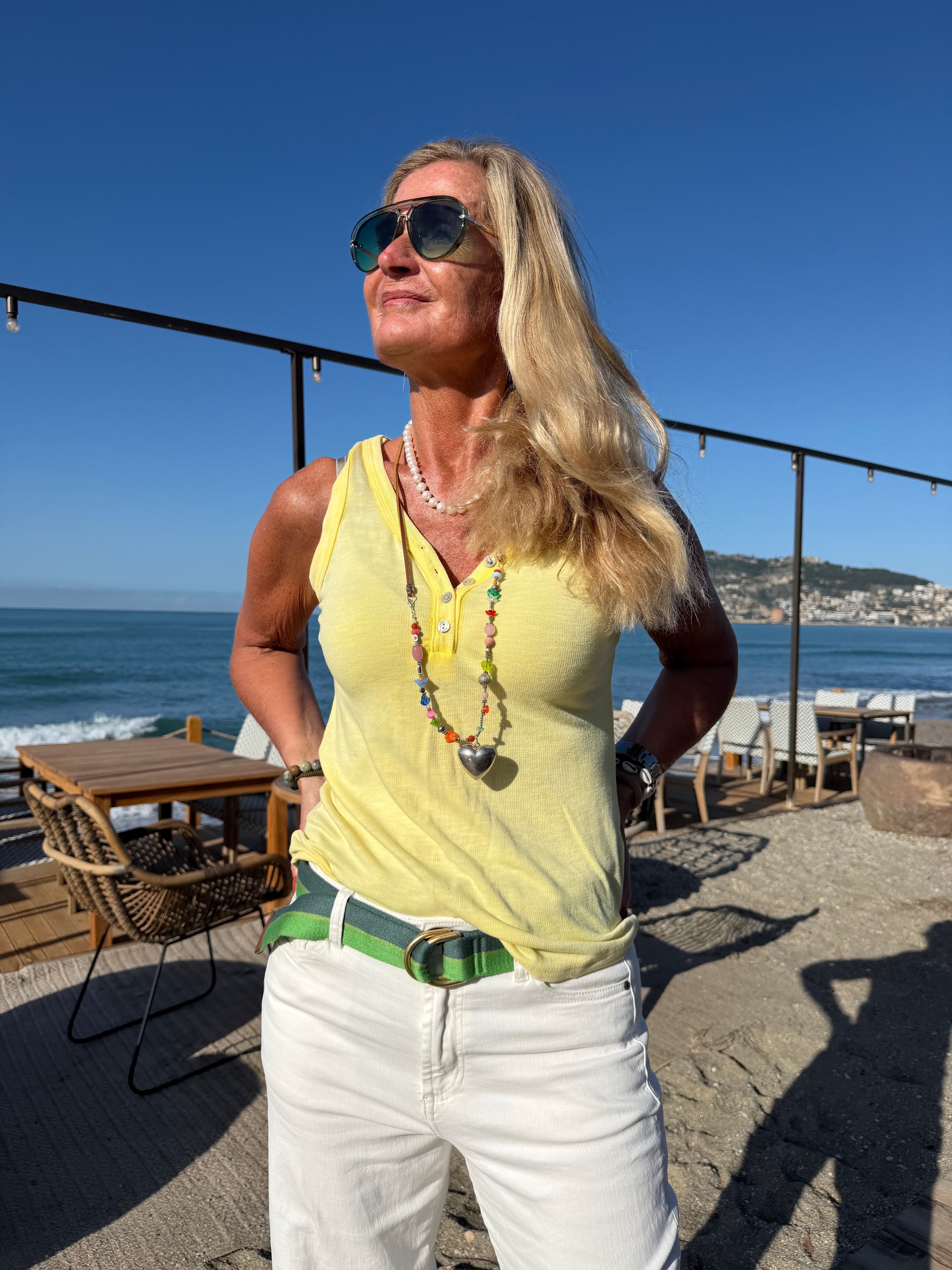 CABANA Living 5098 Lester top yellow