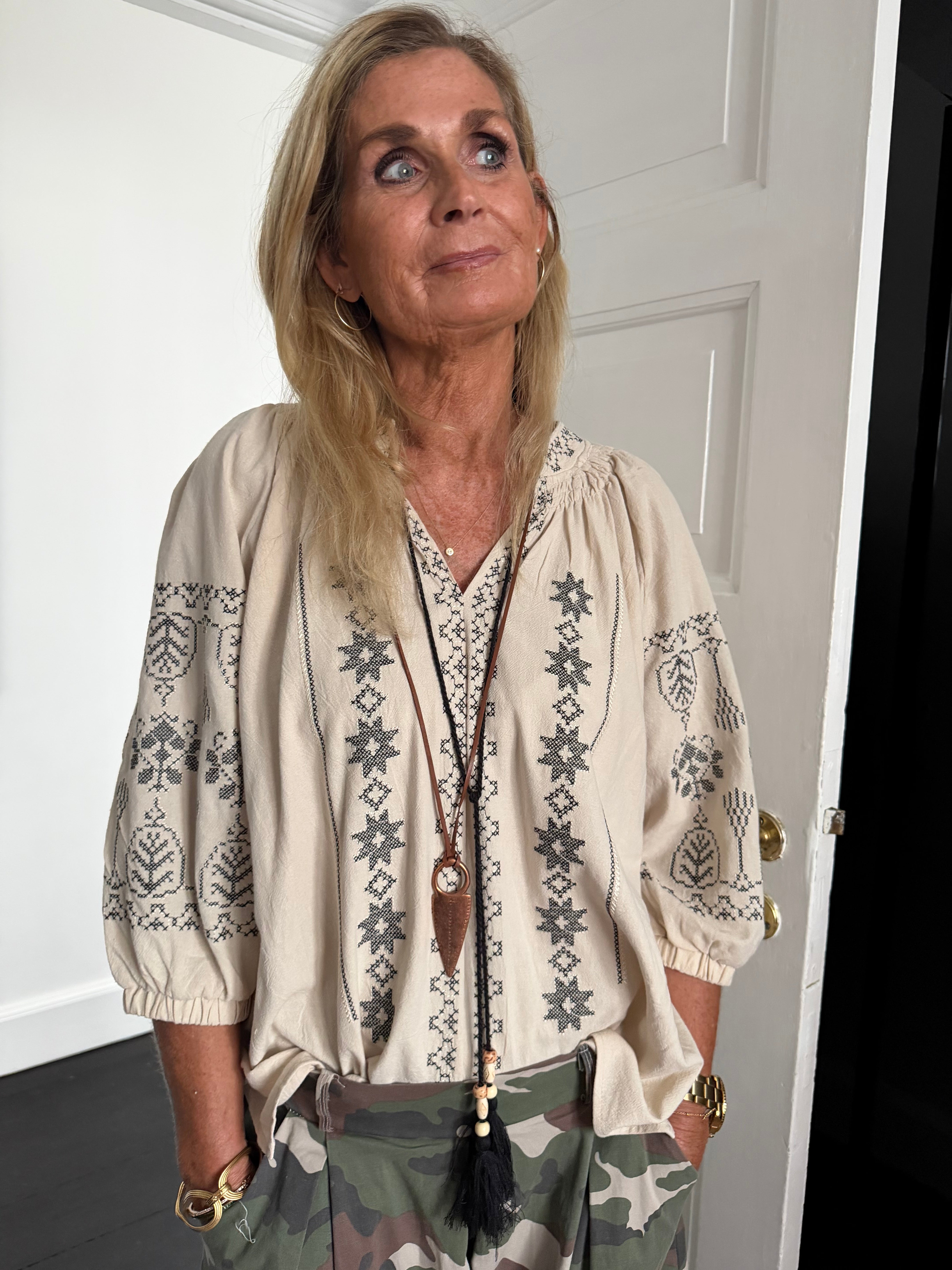 CABANA Living Nargiz 6190 shirt beige