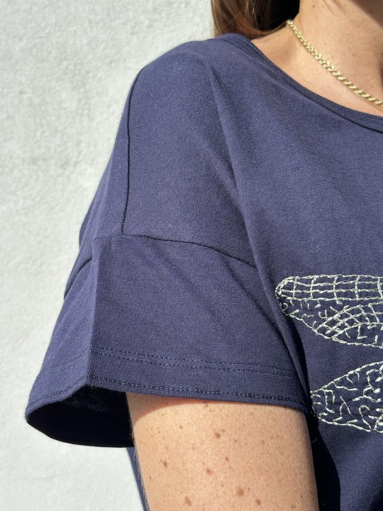 Gaspar 2601302 Tokyo T-shirt navy