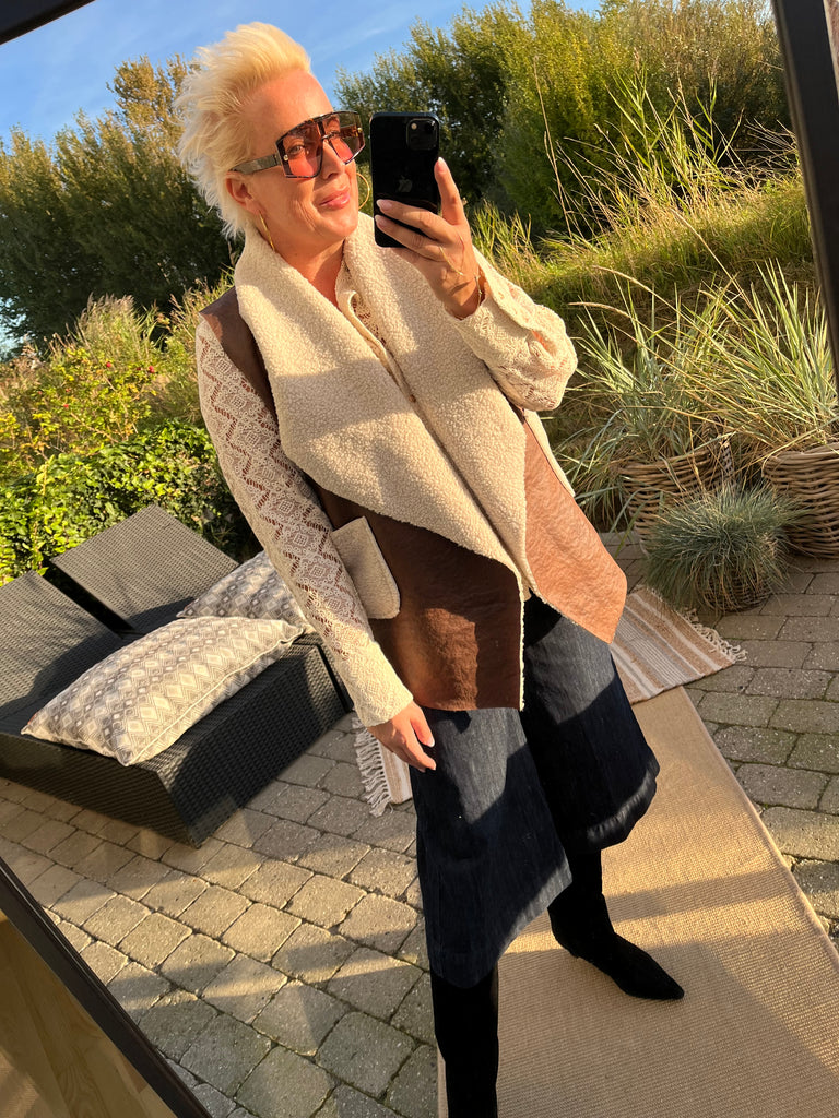 LECOCO 34894 Fie vest choco