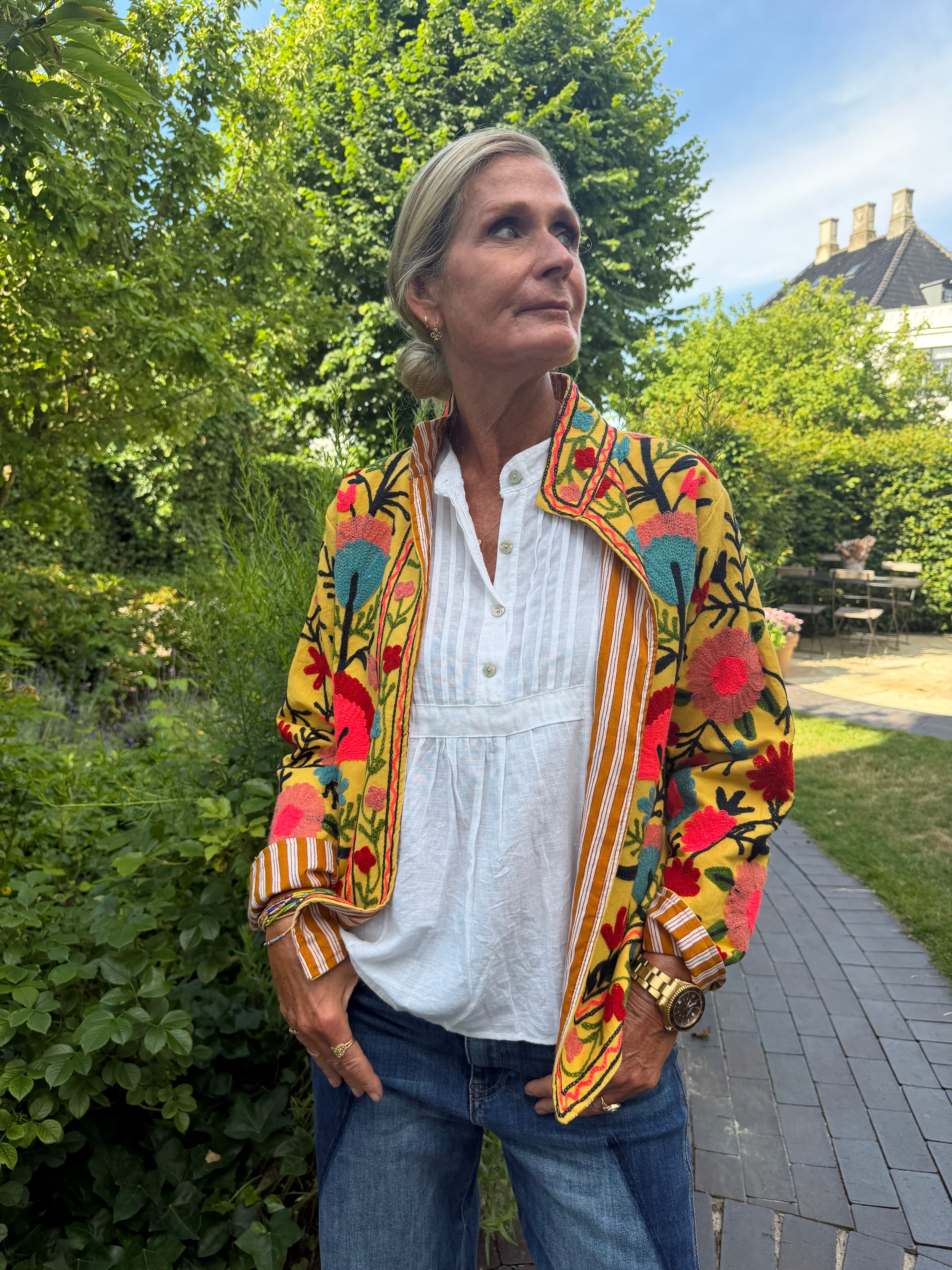 CABANA Living Paloma jacket short yellow