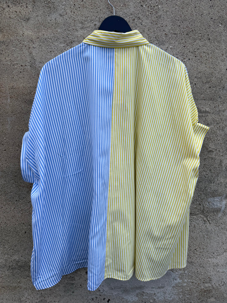 Kaha striped shirt stripe blue