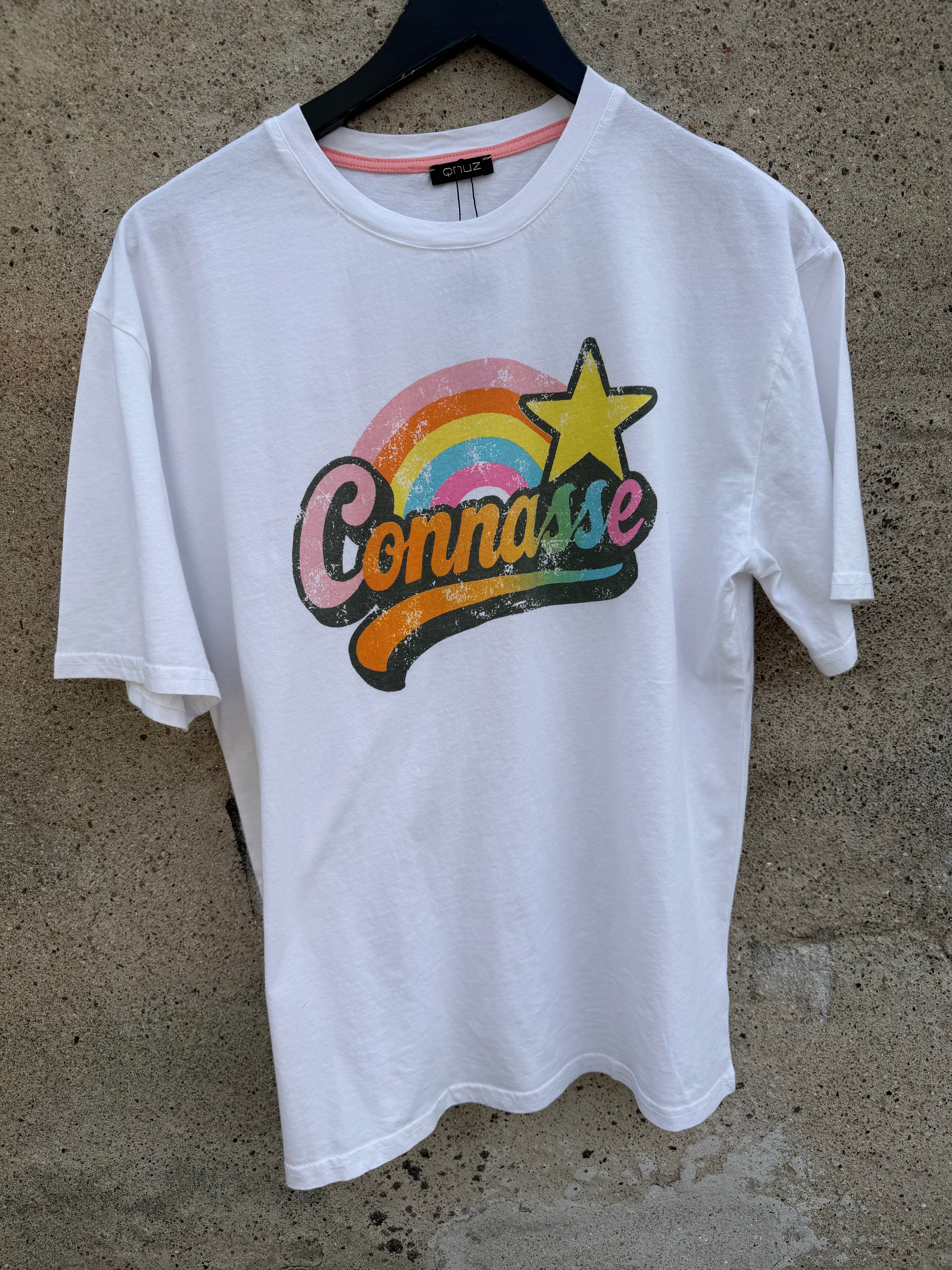Qnuz 9339 Conasse T-shirt white