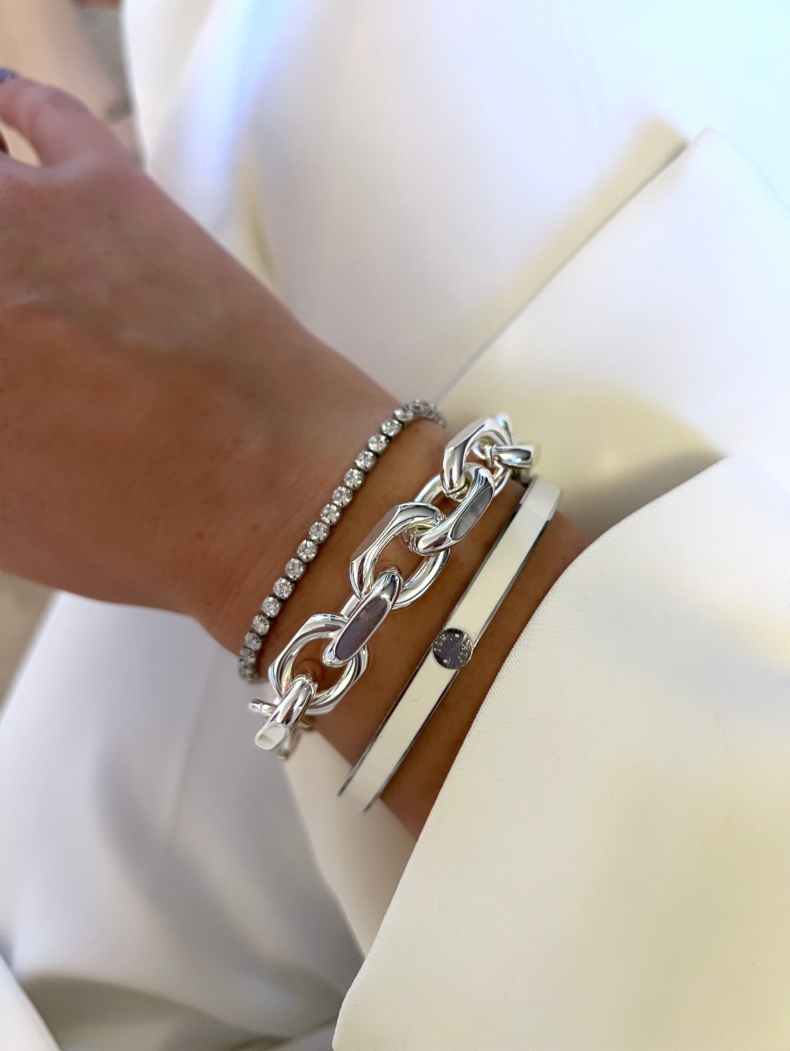 By Jolima Celine tennisbracelet crystal S