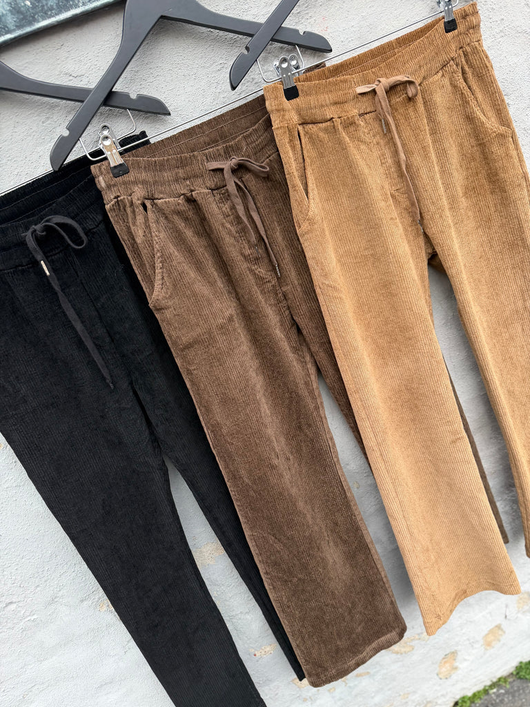 By Engbork rib Cord pants caramel