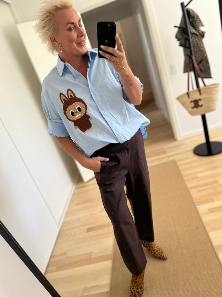 Boho Love B1286 skjorte La Bubu blue