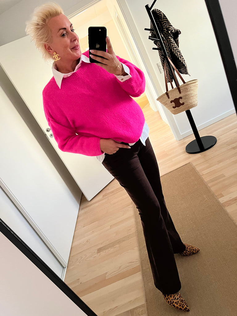 By Engbork DJ2713 jeans flare brown