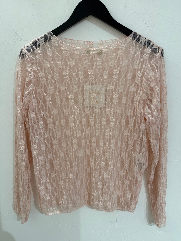 By Engbork Ellen blouse lace rose