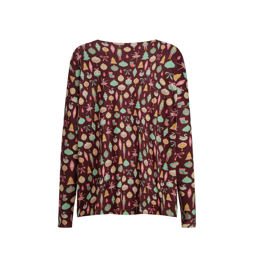 Liberte 9504 Alma LS top Ballerina bordeaux