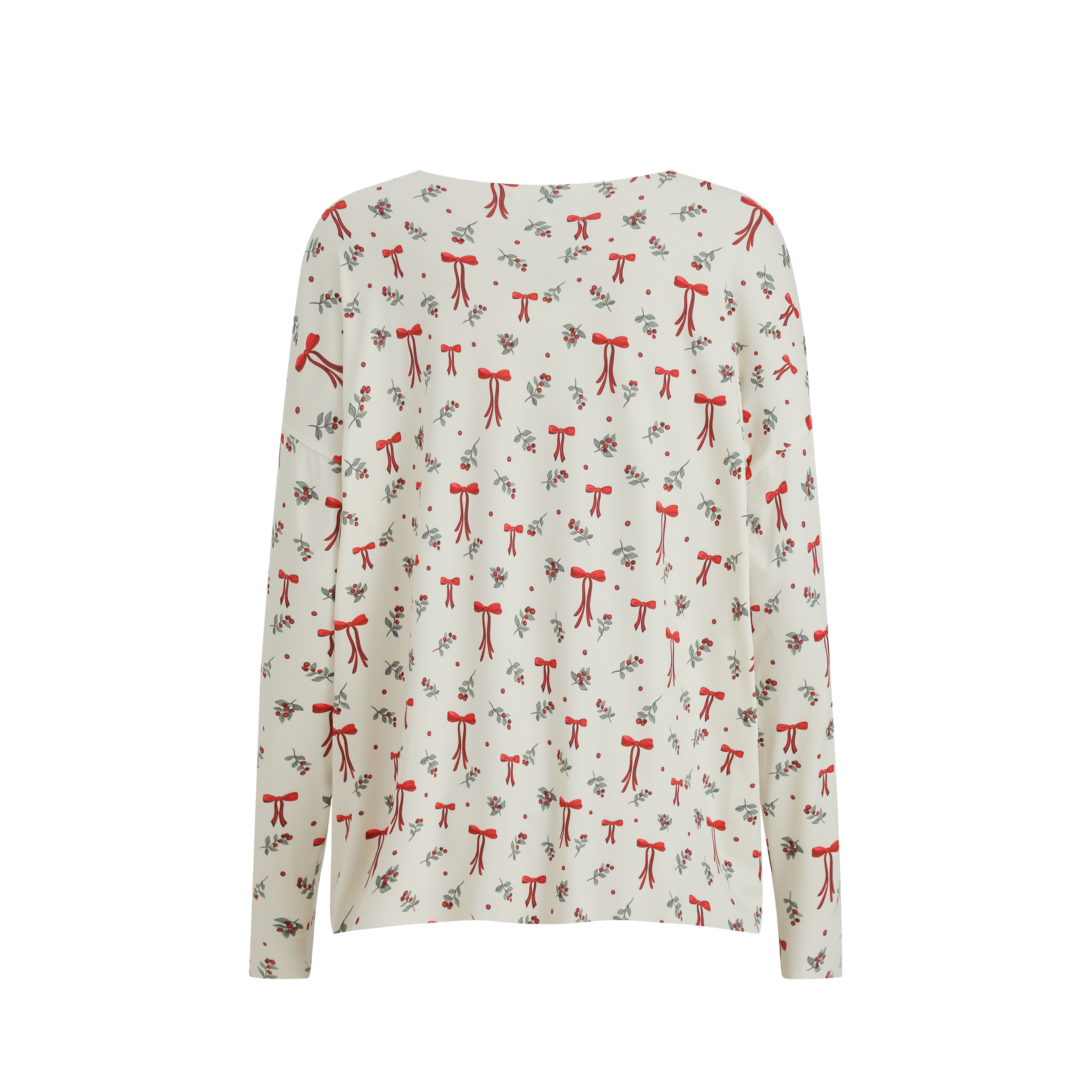 Liberte 9504 Alma LS top Red bow creme