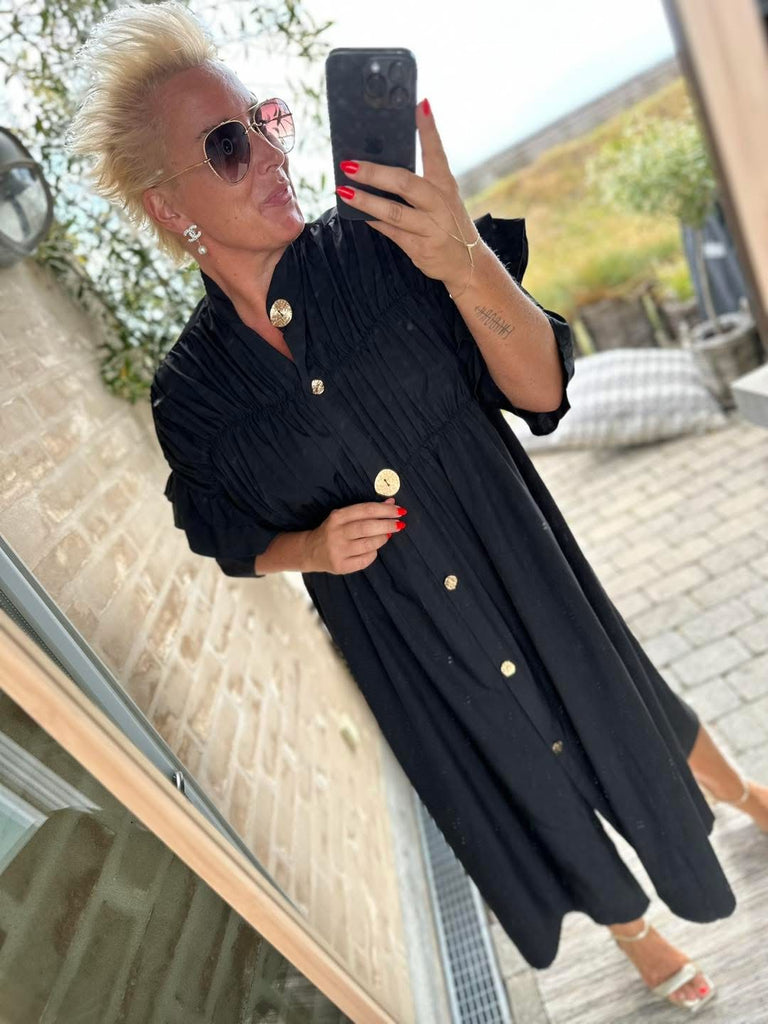 By Engbork Koko 9519 kjole lang black