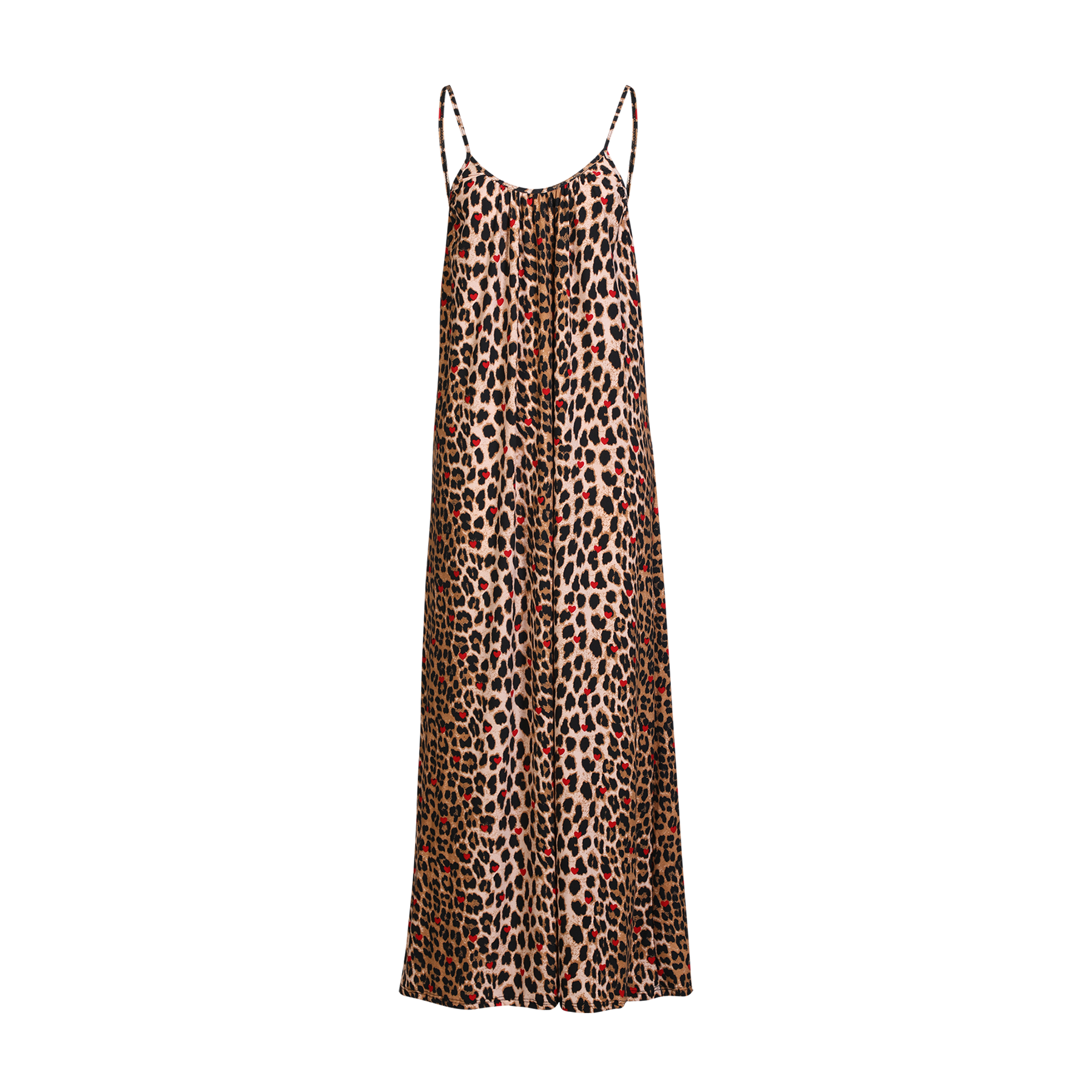 Liberte 9579 Alma long strap dress red heart
