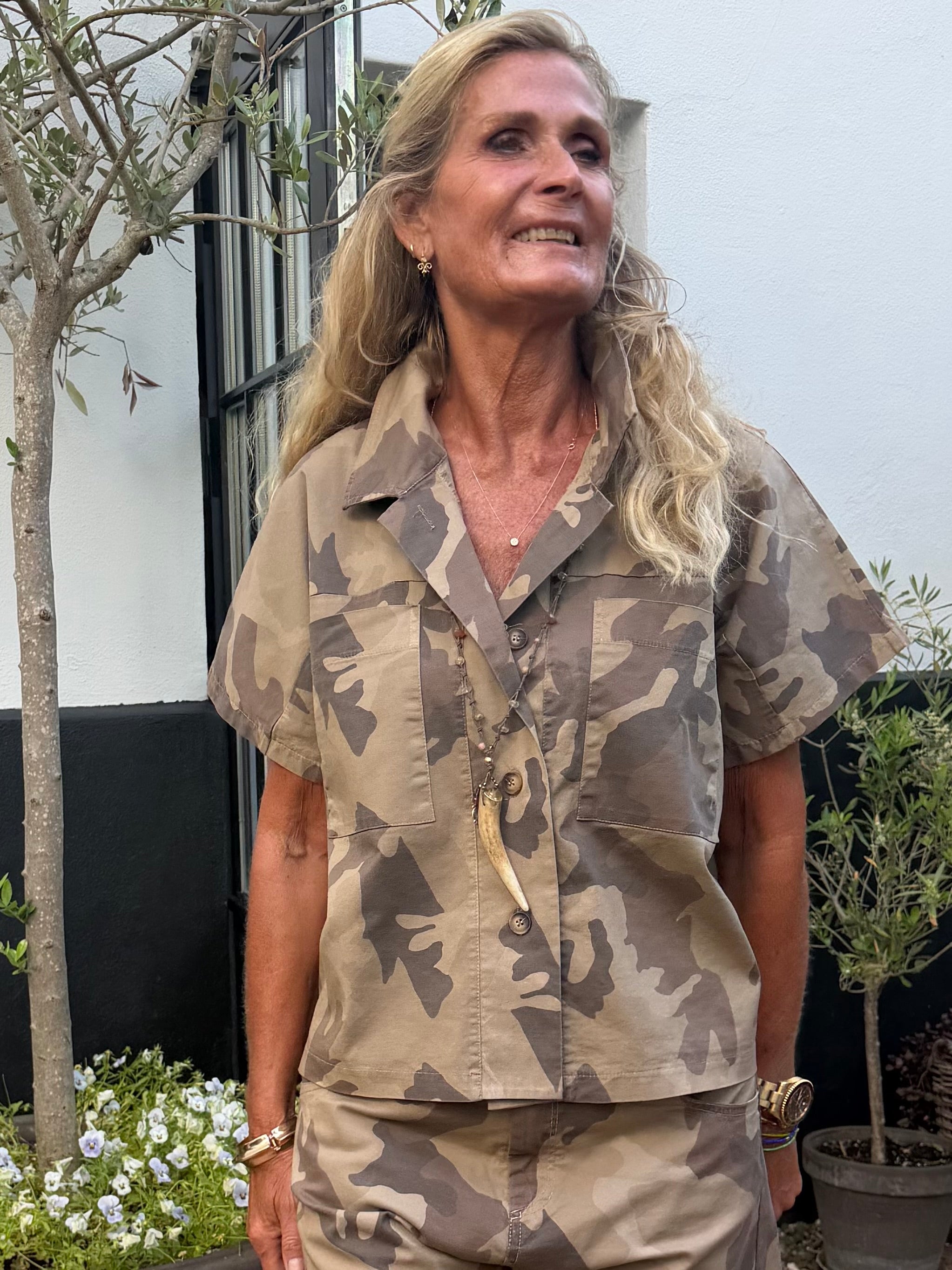 CABANA Living Mossy 40168 shirt camo nature