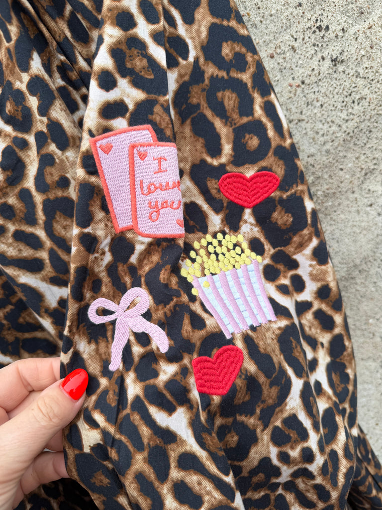 WAUW Heart dress leo