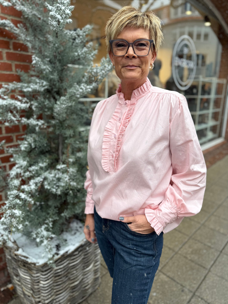 Boho Love B1197 skjorte flæse rose