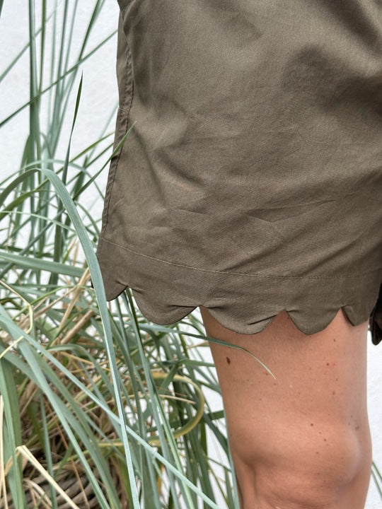 Gaspar 2601904 Honolulu shorts poplin olive green