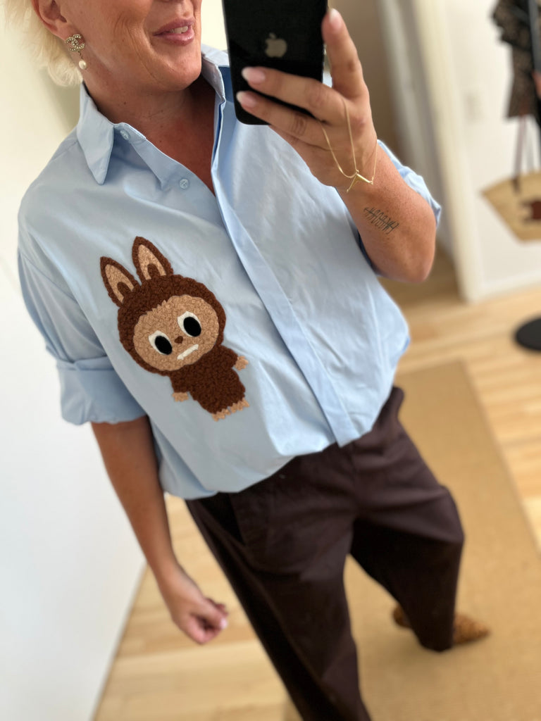 Boho Love B1286 skjorte La Bubu blue