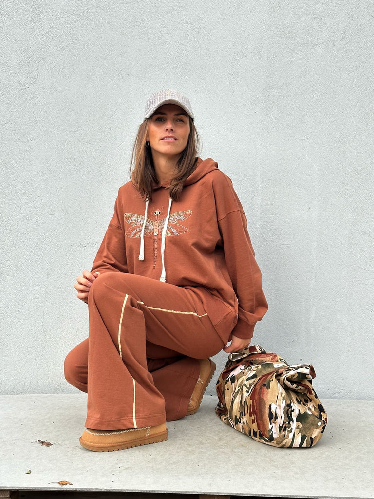 Gaspar 2507311 Haiti hoodie nougat