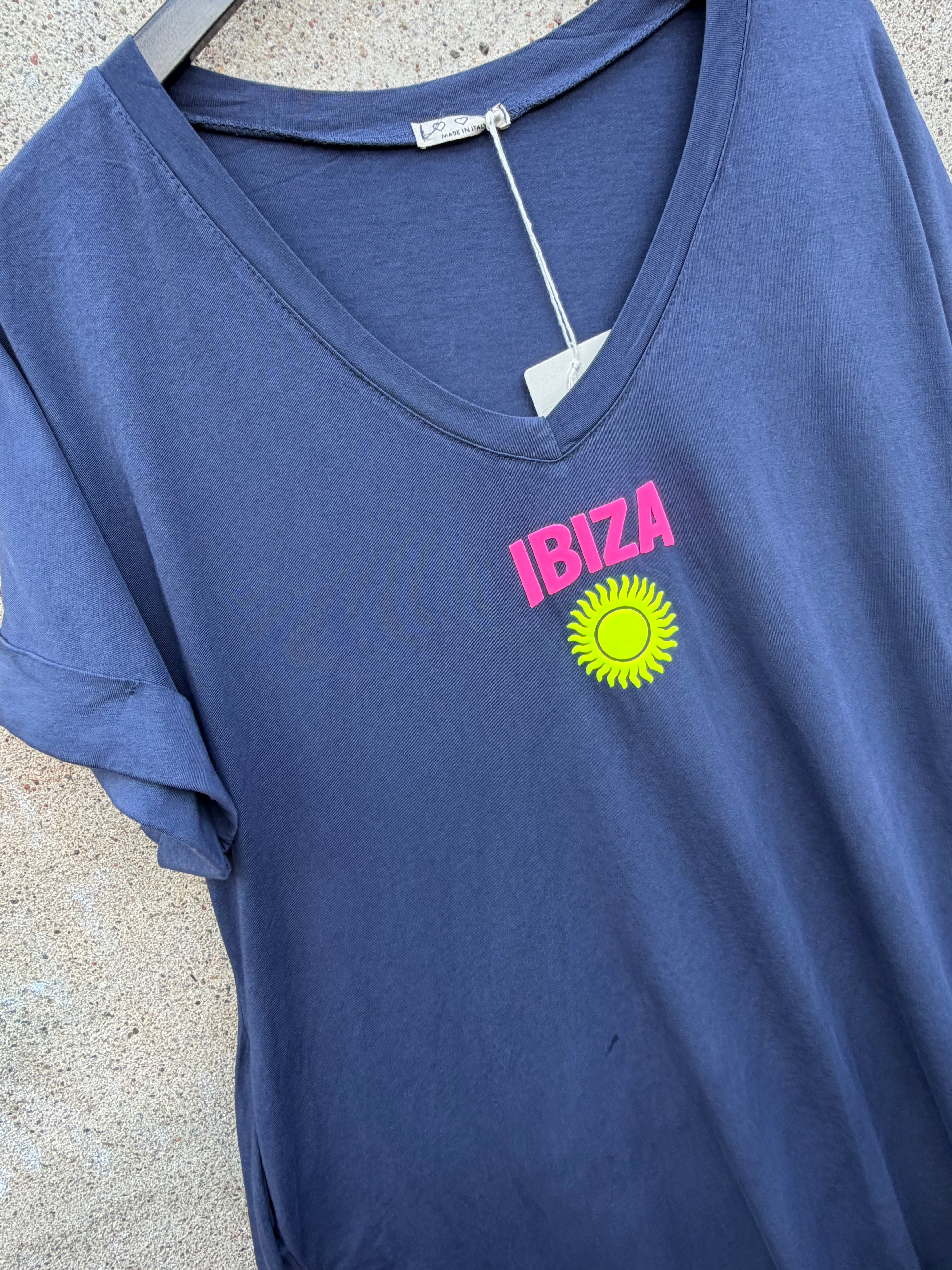 Ibiza beach dress navy