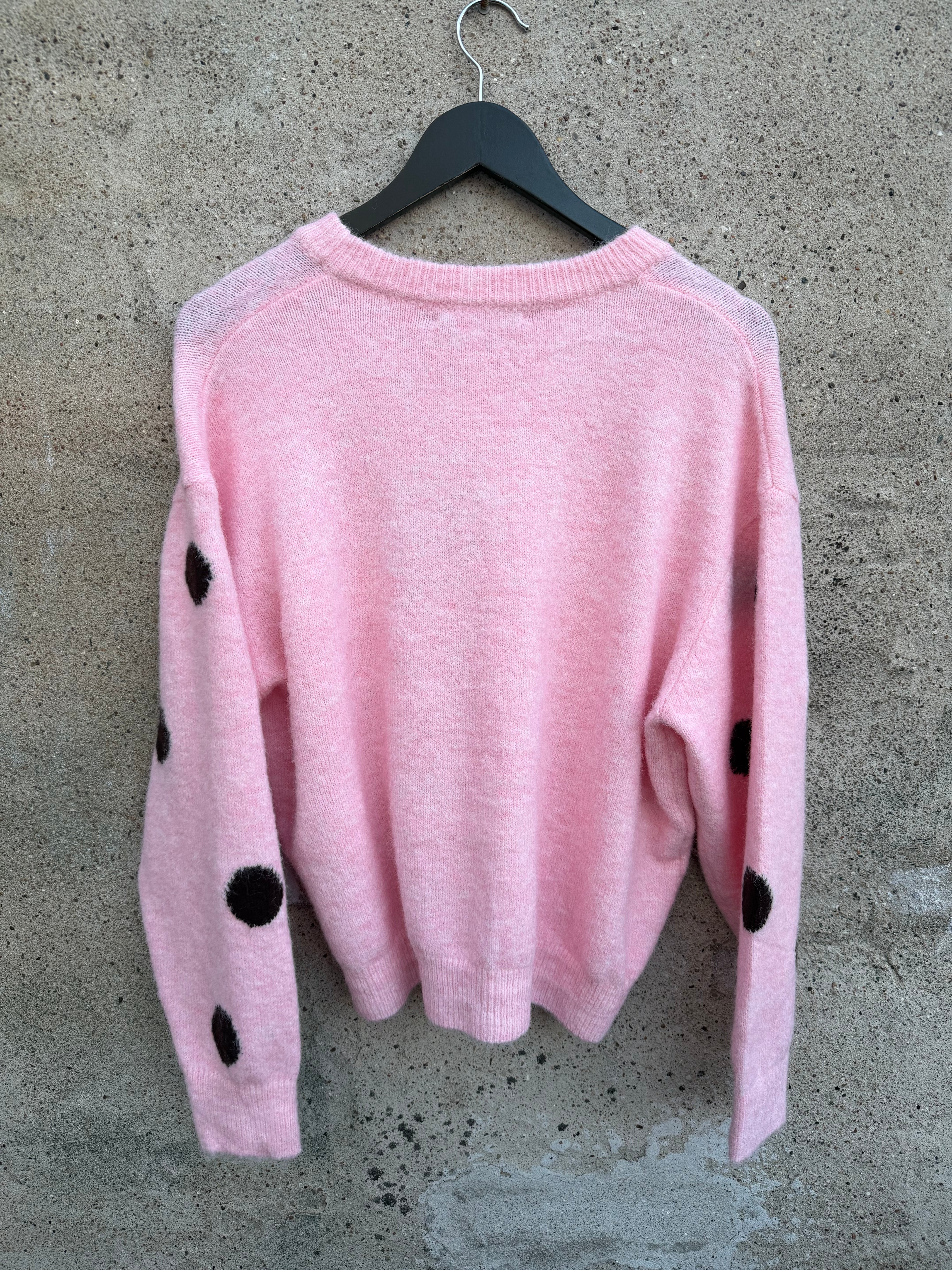 Boho Love B1320 strik DOTS rosa