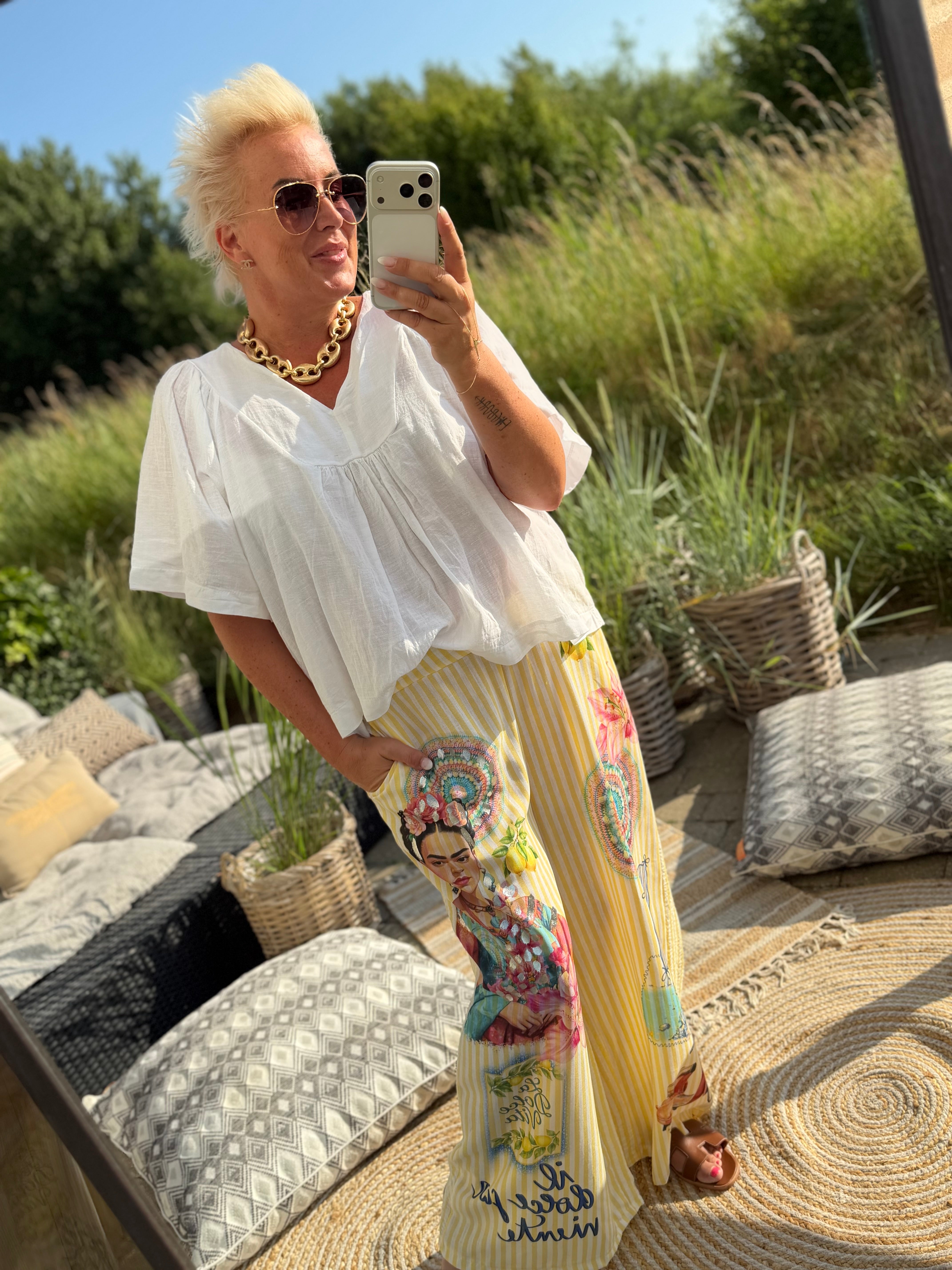 By Engbork Frida pants stripe