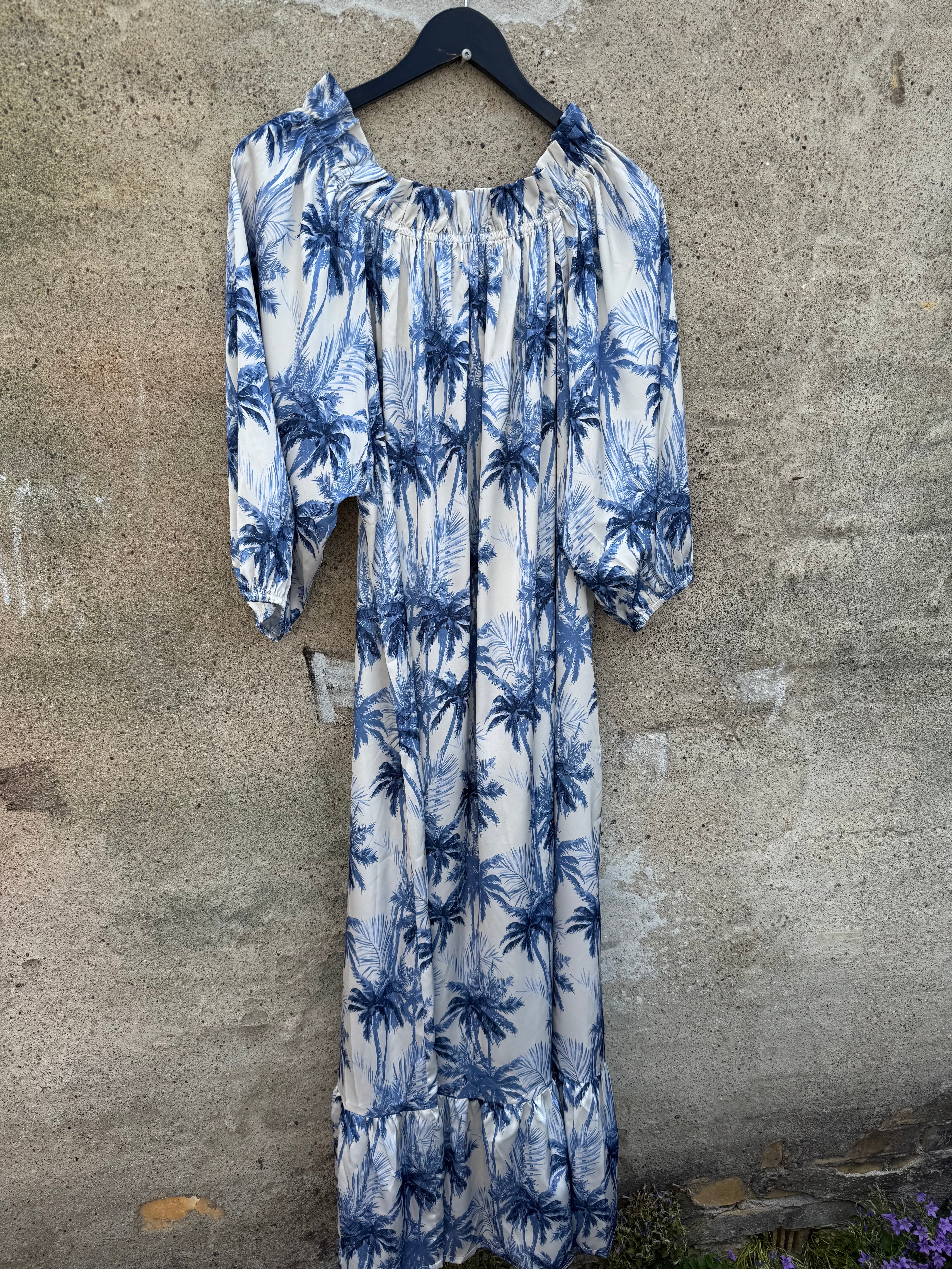 Design By Laerke Elisabeth long dress palm