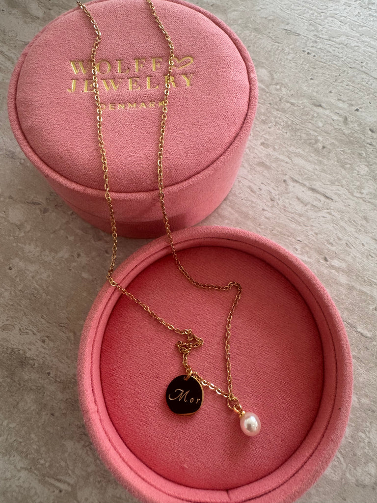 WOLFF jewelry 942 Pearl MOR halskæde G