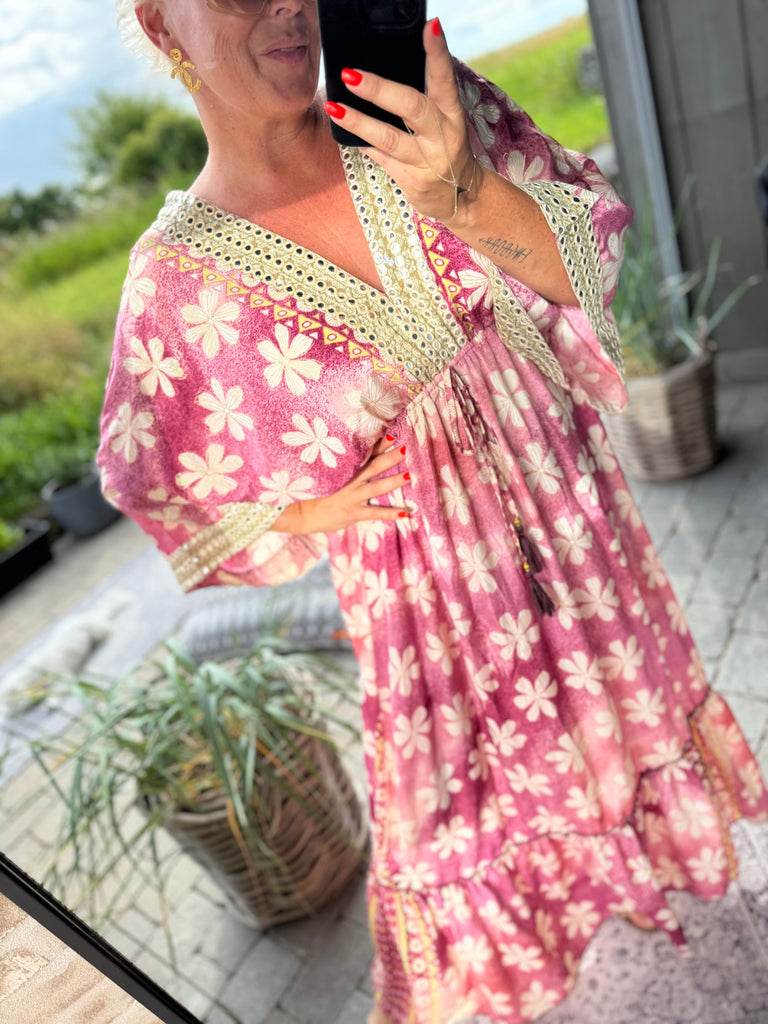 Boho Love B1260 Boho kjole purple