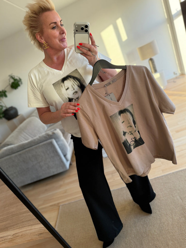 Costamani 2600501 Face V tee white