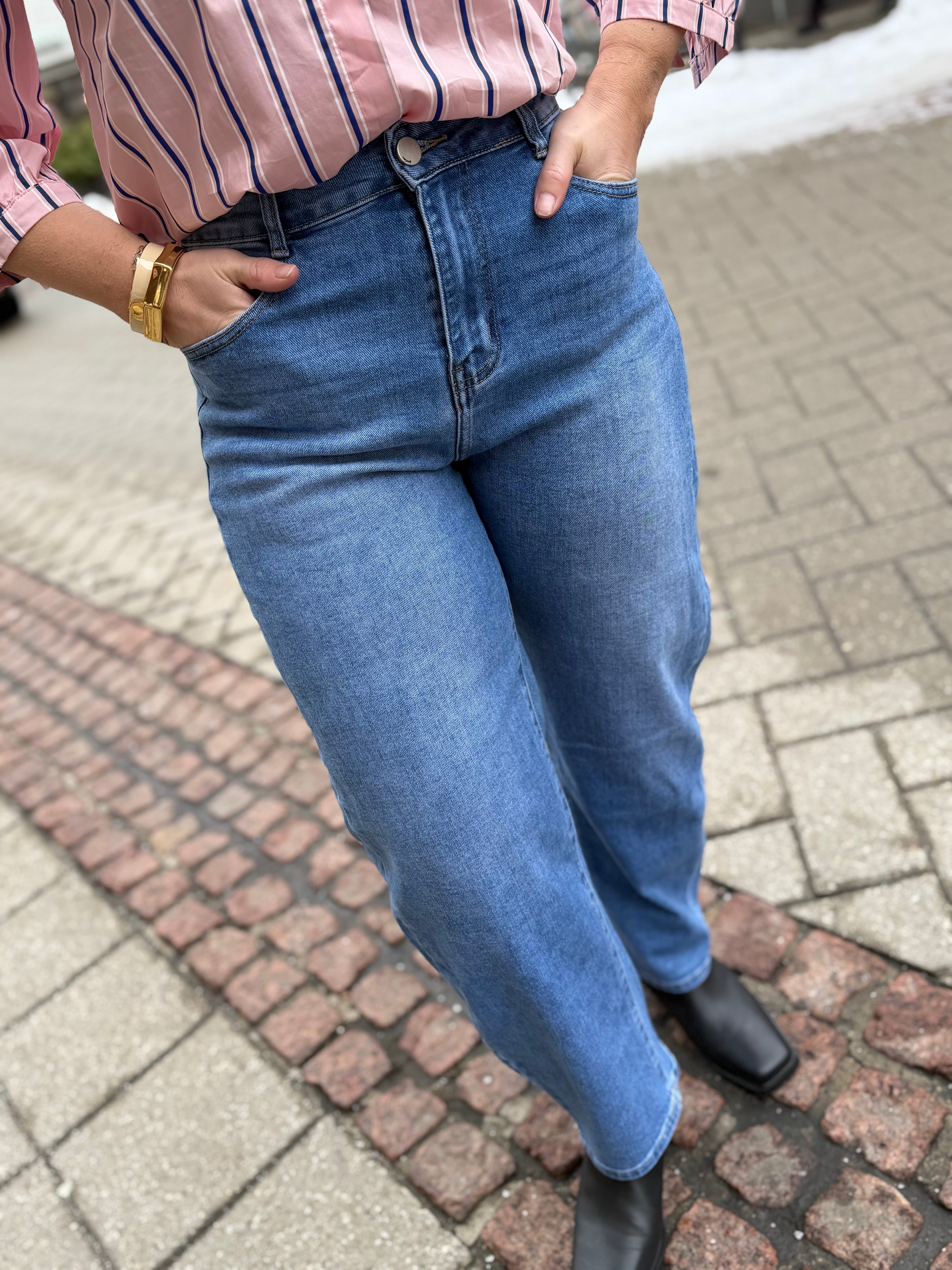 By Engbork RJ69 jeans denim wide blue