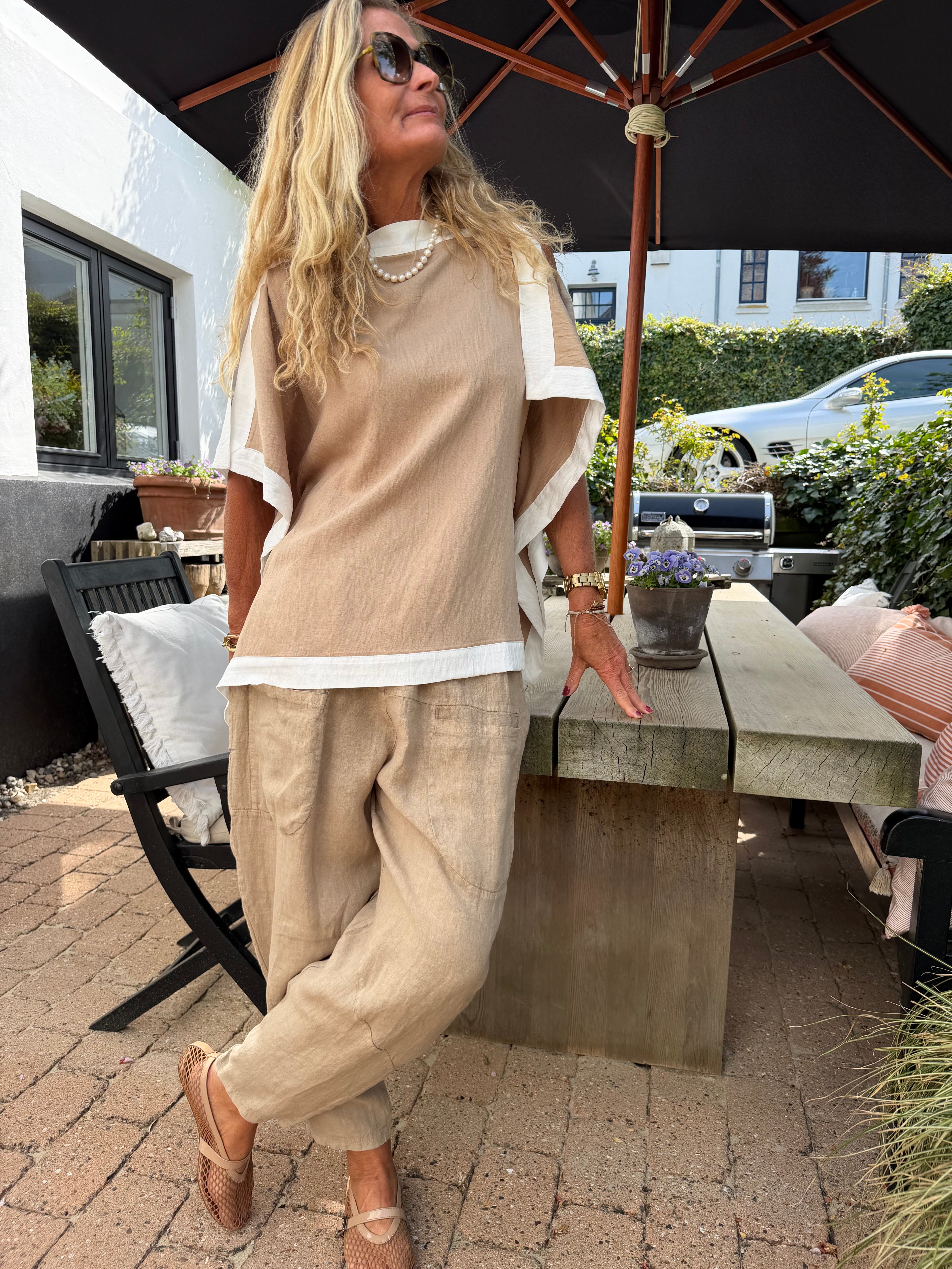 CABANA Living Diza blouse duna