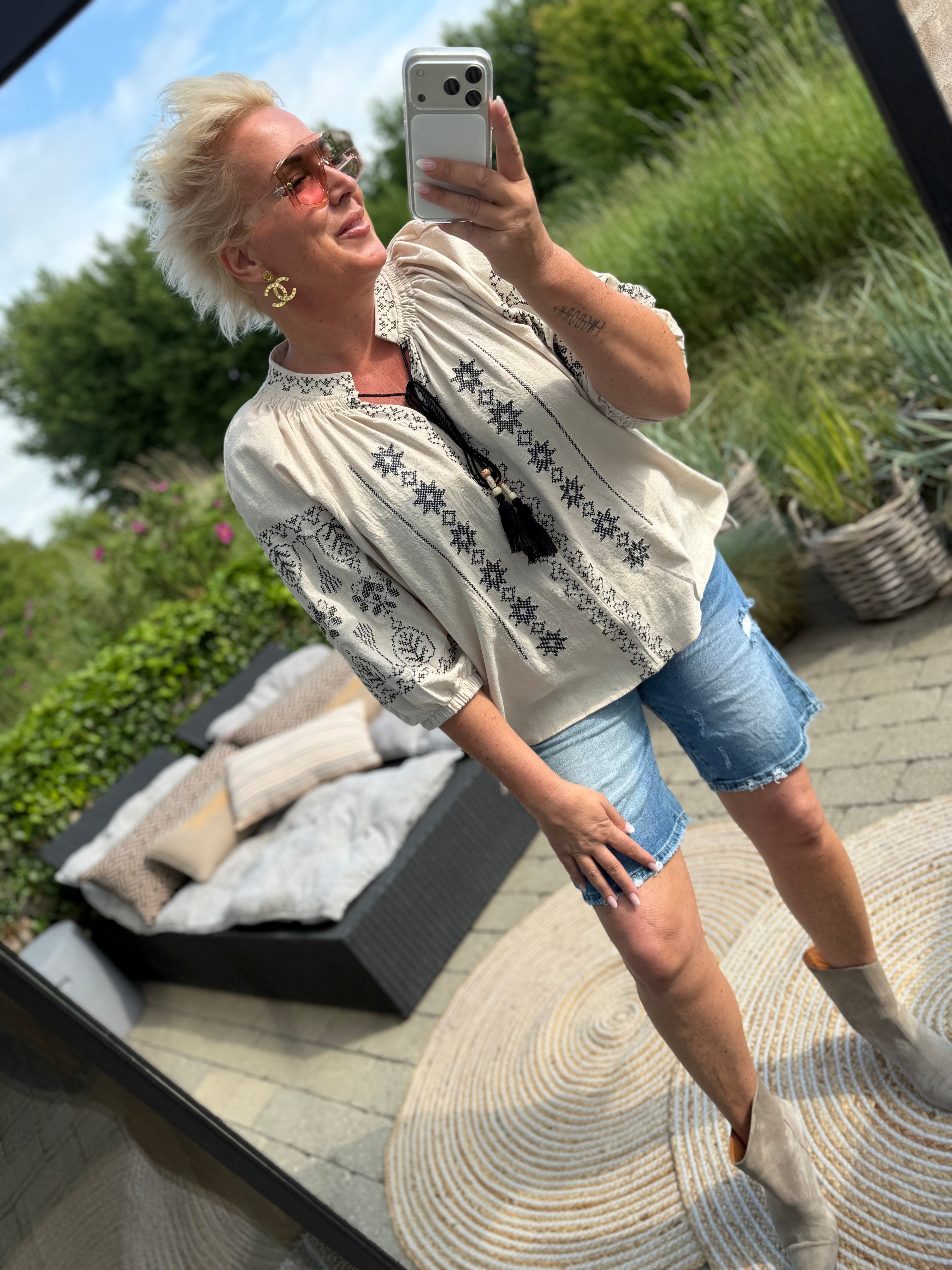 CABANA Living Jenny 6007 shorts denim blue