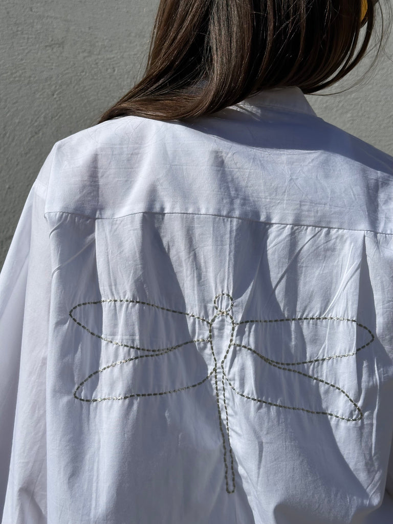 Gaspar 2601346 Mumbai blouse poplin white