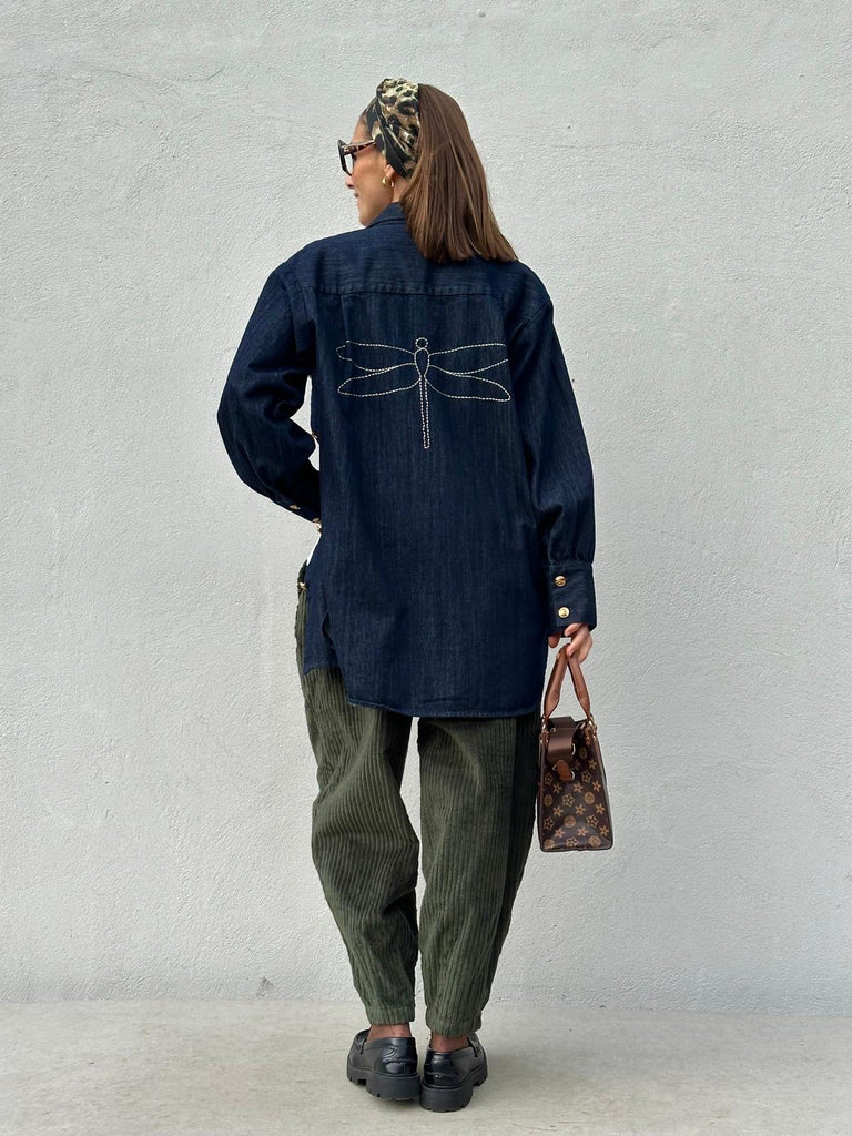 Gaspar 2510317 Stockholm denim shirt blue