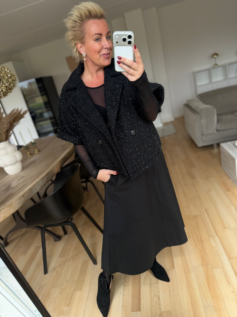 By Engbork Edith jakke SS black