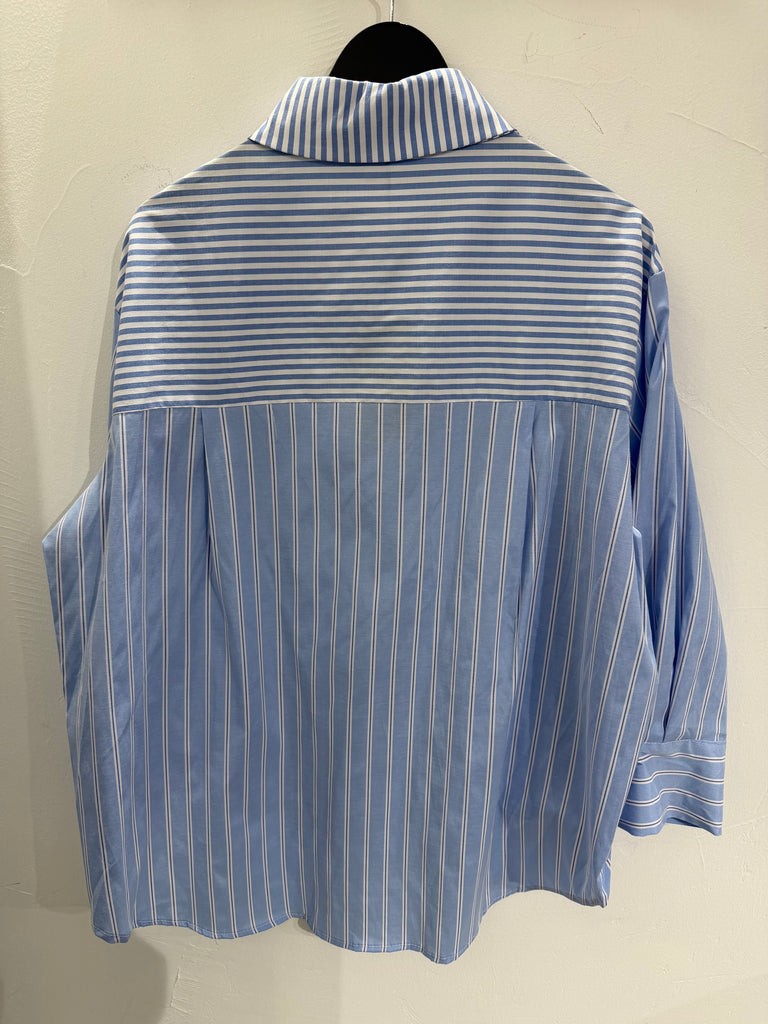 By Engbork Visba skjorte mix stripe