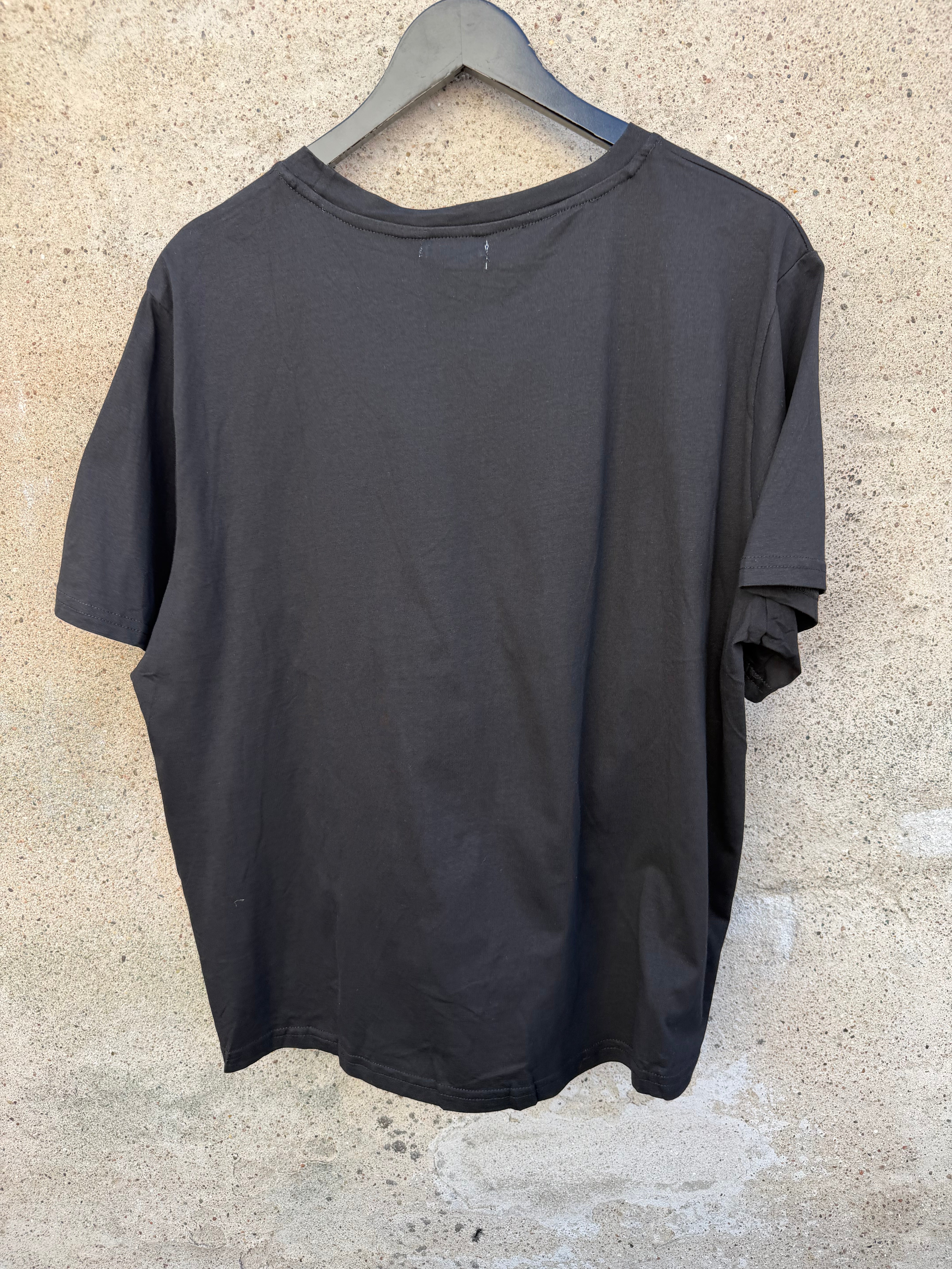 Soleil palm sun T-shirt black