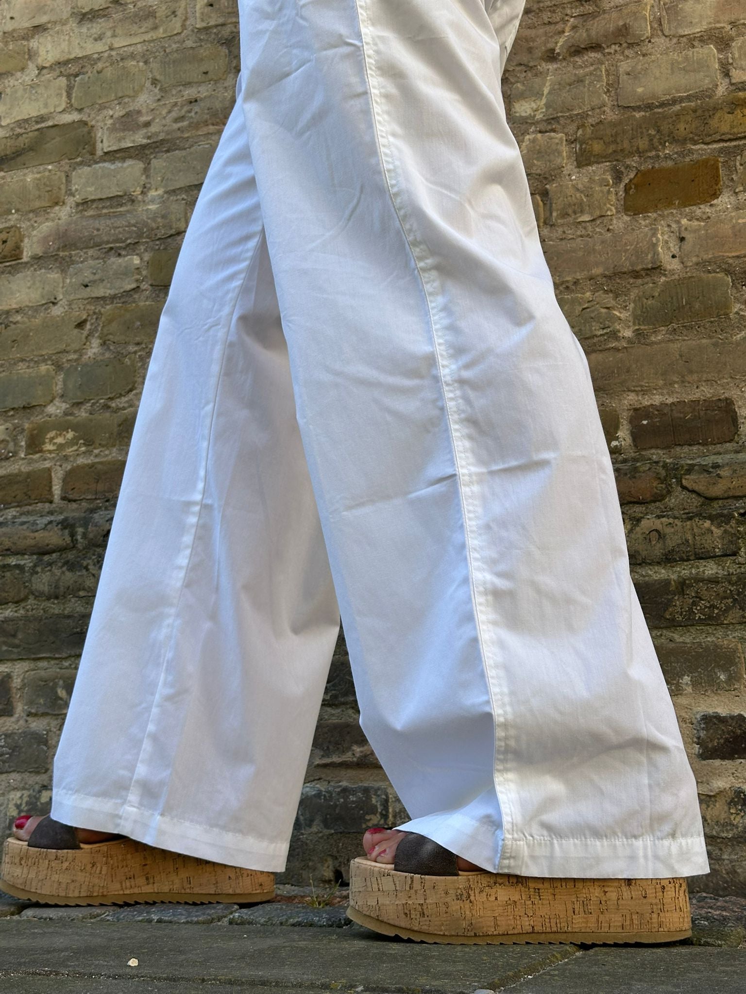 Gaspar 2510925 Honolulu pants poplin white