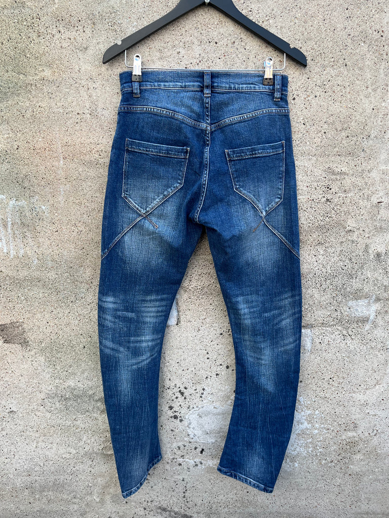 By Engbork Milo jeans hearts denim