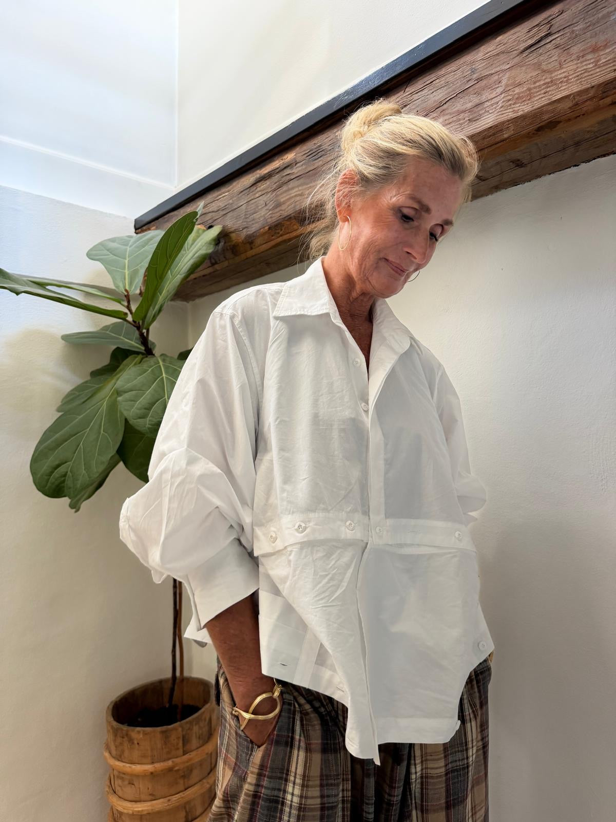 CABANA Living 241152 Turn shirt white