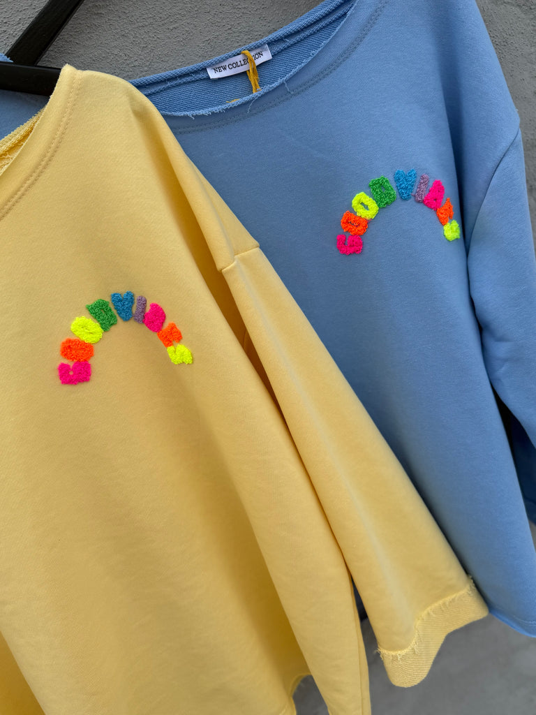 By Engbork GOODVIBES bluse yellow