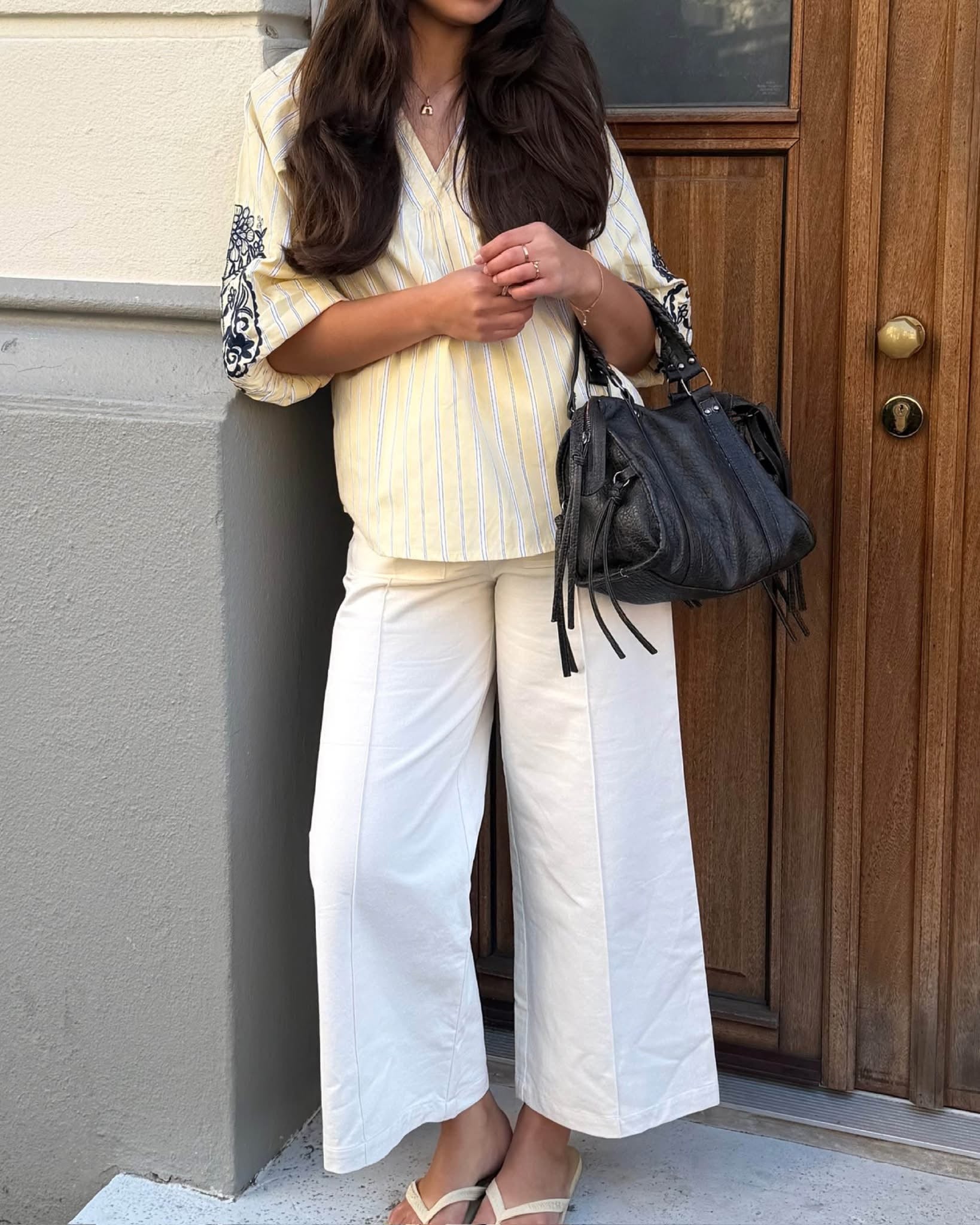 Love & Divine love1597 shirt stripe yellow