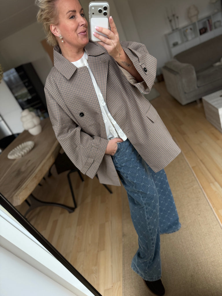 Sofie Schnoor S261365 Selina oversize check jacket