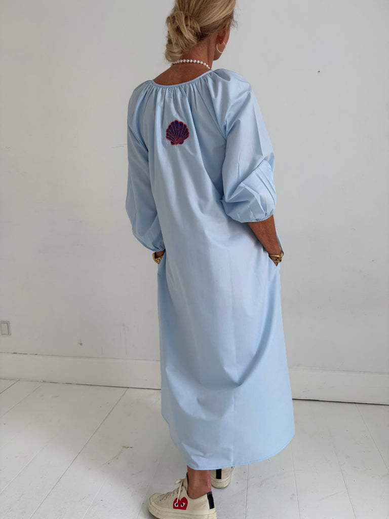 WAUW Lobster dress light blue