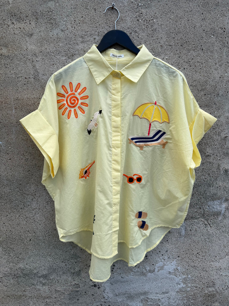 Beach 10085 shirt yellow