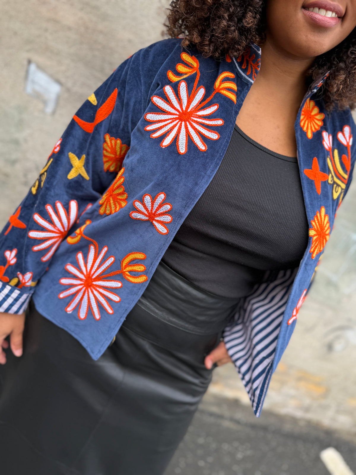CABANA Living Tigo jacket short navy