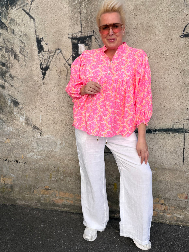 By Engbork Adelina shirt print pink